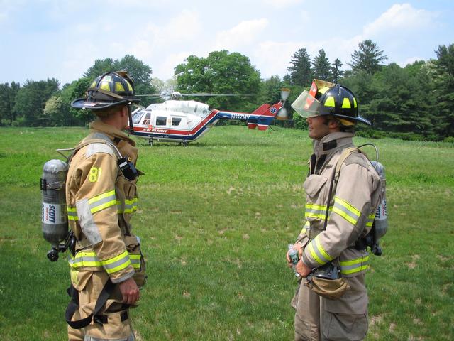 Stat Flight Landing - 455 Bedford Center Road - Hit and Run Accident, 05/28/07
